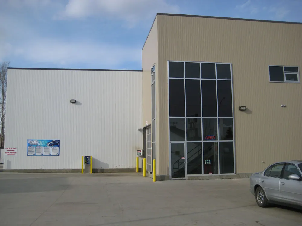 Arctic Autowash car wash on Stony Plain Road in West Edmonton